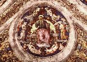 Pietro Perugino God the Creator and Angels oil